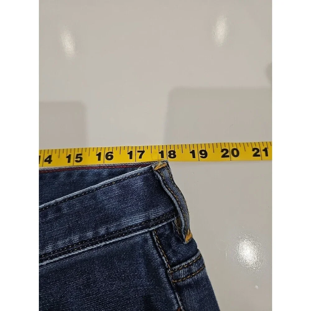 Tommy Bahama Straight Leg Jeans 36X32 Blue Denim Pants Stretch 92% Cotton Soft - Picture 4 of 10